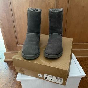 Classic short Ugg boot- grey